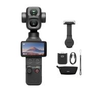 DJI Osmo Pocket 4 Pro, Cámara Gimbal de Bolsillo para Vlogs y Viajes | Doble objetivo con estabilización mecánica. Ideal para recorridos urbanos y creación de contenido para redes sociales.