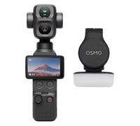 DJI Pack Estándar Osmo Pocket 4P, cámara para Vlogs 4K de Doble Objetivo