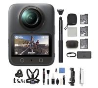 DJI Pack Aventura Osmo 360 Bundle, cámara 360 con Imagen 360° de 1 Pulgada, Vida útil de batería extendida con 3 baterías, Video 360° en 8K Nativo, cámara de acción para Deportes, vlog