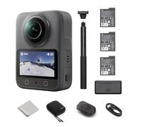 DJI Pack Aventura Osmo 360, cámara 360 con Imagen 360° de 1 Pulgada, Vida útil de batería extendida con 3 baterías, Video 360° en 8K Nativo, cámara de acción para Deportes, vlog