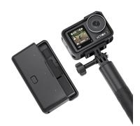 DJI Pack Aventura Osmo Action 3 - Cámara de acción 4K/120 fps, FOV superamplio, HorizonSteady, resistente al frío, gran autonomía, soporte vertical, sumergible a 16 m, videoblogs, brazo extensible