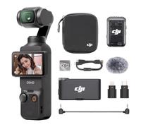 DJI Pack de Audio Osmo Pocket 3 con transmisor Mic 2, cámara de Bolsillo con estabilizador para Vlogs, 1″ CMOS y 4K/240 fps, estabilización de 3 Ejes, Zoom 2× sin pérdidas