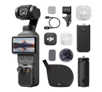 DJI Pack de Audio Osmo Pocket 4 con transmisor Mic Mini 2, cámara de Bolsillo con estabilizador para Vlogs, 1″ CMOS y 4K/240 fps, estabilización de 3 Ejes, Zoom 2× sin pérdidas