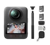DJI Pack Esencial Osmo 360, Cámara vlog 360° 8K con Sensor de 1", Video 360° en 8K Nativo, Video 4K/120 fps y 170° Boost, Kit de Palo de Selfie Invisible de 1.2 m, Batería Extendida con 2 Baterías