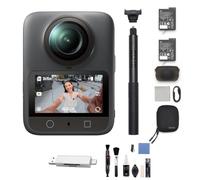 DJI Pack Esencial Osmo 360 Limpieza Bundle, con Imagen 360° de 1 Pulgada, Video 360° en 8K Nativo, Foto 360° de 120 MP, grabación 8K de 100 min, cámara 360 de acción para Deportes, vlog