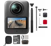 DJI Pack Estándar Osmo 360 II, cámara 8K 360° | Imágenes 360° nativas HDR en 8K/60 fps, potencia 4 en 1, 105 GB de memoria interna, rango dinámico de 14.5 pasos