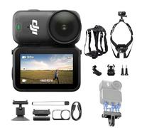DJI Pack estándar Osmo Nano Mascotas Combo, 64 GB Pequeña cámara para vlogging 4K con un Sensor de 1/1.3 Pulgadas, vídeo con Campo de visión Amplio de 143°, cámara magnética POV para Deportes