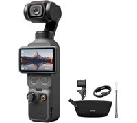 DJI Pack Estándar Osmo Pocket 4, cámara para videovlogs de Bolsillo con estabilizador, 1″ CMOS y 4K/240 fps, estabilización de 3 Ejes, Almacenamiento Interno de 107 GB, videocámara para fotografía