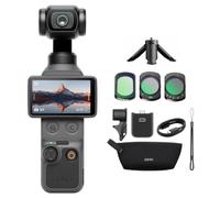 DJI Pack Estándar Osmo Pocket 4, Cámara Compacta Para Foodies Y Unboxing | Slow motion 4K a 240 fps y zoom de 2× sin pérdidas para capturar cada detalle