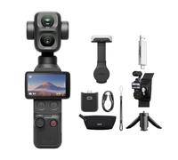 DJI Pack Estándar Osmo Pocket 4P, cámara para Vlogs 4K de Doble Objetivo