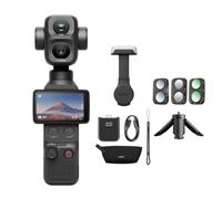 DJI Pack Estándar Osmo Pocket 4P, cámara para Vlogs 4K de Doble Objetivo