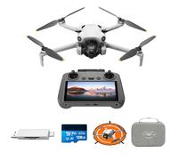 DJI Pack Mini 4 Pro (DJI RC 2) con accesorios, dron mini plegable con cámara de vídeo 4K, menos de 249 g, 34 min de tiempo de vuelo, transmisión de vídeo a 20 km, detección con visión omnidireccional