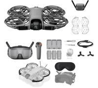 DJI Pack Neo 2 Motion Vuela Más con RC Motion 3 y Goggles N3, transmisión estable con transceptor digital, dron 4K para principiantes, vuelo FPV, 3 baterías y enchufe europeo
