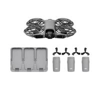 DJI Pack Neo 2 Vuela Más (solo dron), Dron con cámara 4K | Despegue y aterrizaje en la palma, control gestual, ActiveTrack, detección de obstáculos omnidireccional, 3 baterías