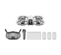 DJI Pack Neo Motion Vuela Más, dron mini con cámara 4K UHD, 135 g dron que vuela siguiéndote, despega desde la mano, seguimiento de objetivos, QuickShots, con RC Motion 3 (Neo Motion Fly More Combo)