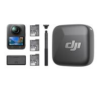 DJI Pack para vlog Osmo 360, cámara 360 Ideal para Vloggers con Mic Mini transmisor, Vida útil de batería extendida, cámara de acción con Imagen 360° de 1 Pulgada, Video 360° en 8K Nativo