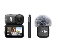 DJI Pack para vlog Osmo Nano (128 GB) - Cámara portátil para vlogging 4K con Mic Mini TX Negro, cámaras POV Manos Libres, grabación de 200 Minutos, estabilización, cámara para Viajes y vlogging