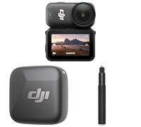 DJI Pack para vlog Osmo Nano (64 GB) - Cámara portátil para vlogging 4K con Mic Mini TX Negro, cámaras POV Manos Libres, grabación de 200 Minutos, estabilización, cámara para Viajes y vlogging