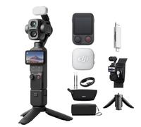 DJI Pack para Vlogs Osmo Pocket 4P, cámara Dos Objetivos, Tomas de Cine 4K
