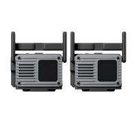 DJI Pack SDR Transmission 2, transceptor inalámbrico 4K de 1 TX y 1 RX | 2 transceptores TX/RX conmutables, listos para 1 TX a 1 RX, DCI 4K/60 fps, Canal Auto 2.0, monitorización y control de Ronin