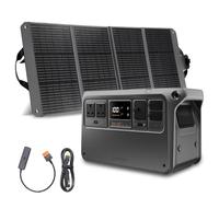 DJI Power 1000 estación de energía portátil, batería LFP (LiFePO4) de 1024 Wh, carga rápida en 70 minutos, salida estable de 2200 W, generador de energía para el hogar, acampadas y caravanas