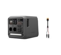 DJI Power 1000 Mini Estación de energía portátil, cable de carga de energía solar MC4, Batería LFP de 1008 Wh, Tamaño compacto, módulo MPPT integrado, Generador para exteriores para acampadas