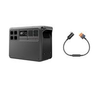DJI Power 2000 estación de energía portátil 2048 Wh, con 1 conector SDC para coche (12 V), Generador eléctrico para el camping y autocaravanas.