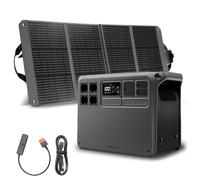 DJI Power 2000 estación de energía portátil, Batería LFP de 2048 Wh, Tamaño compacto, Salida estable de 3000 W, Recarga del 0% al 80% en 45 min, Generador eléctrico para el camping y autocaravanas