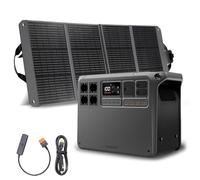 DJI Power 2000 estación de energía portátil, Batería LFP de 2048 Wh, Tamaño compacto, Salida estable de 3000 W, Recarga del 0% al 80% en 45 min, Generador eléctrico para el camping y autocaravanas