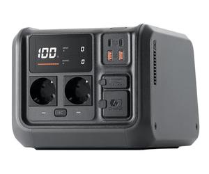 DJI Power 500, estación de energía portátil de 512 Wh, generador para acampadas y uso doméstico, carga rápida en 70 minutos, cuatro métodos de carga, panel solar opcional, hasta 5 años de garantía