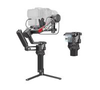 DJI RS4 Pro Combo Bundle, estabilizador en 3 Ejes para cámaras DSLR y de Cine Canon/Panasonic/Nikon/Fujifilm con grabación Vertical nativa, Carga útil de 4.5 kg, transmisor de Imagen y Motor Focus Pro