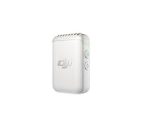 DJI Transmisor Mic 2 (Pearl White), micrófono inalámbrico con cancelación de Ruido Inteligente, 14 Horas grabación Interna, 6 Horas batería, fijación magnética, Bluetooth
