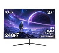 DJiEX Monitor 24 Pulgadas FHD 1920 x 1080p 75Hz Con Altavoz Computadora Pantalla 99% sRGB 3ms Monitores Para Pc Apoyo DP HDMI VESA Gamer Monitor Experiencia Visual Simultánea ,for Gaming Home Office