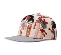 Djinns 6 Panel Snapback Cap Tutanch Lino Rev. Gorra Béisbol Parche Algodón Nuevo
