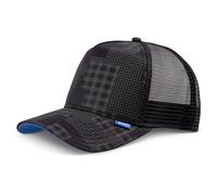 Djinns Camionero Cap Hft Camou Black Alto Ajustado Malla Gorra Pixcel Camuflaje