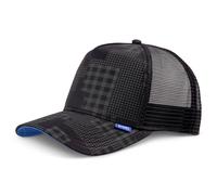 Djinns Camionero Cap Hft Camou Black Alto Ajustado Malla Gorra Pixcel Camuflaje