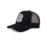 Djinns - Cheered Bull - Gorra de malla para camionero, Negro/Negro/Negro., Talla única