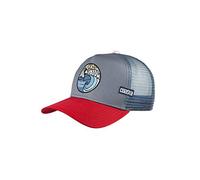 DJINNS Coastal - The Glow (Red/Grey) - High Fitted Trucker Cap