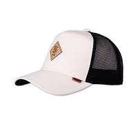 Djinns Cotton Knit Wool White HFT Trucker Cap - One-Size