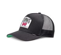 Djinns DNC Cherry Negro HFT Gorra de Camionero Ajustable