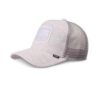 Djinns DNC Wafflemelange Gris Claro HFT Gorra de Camionero Ajustable