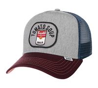 Djinns Food Trucker Cap_SML Gorra de Camionero, Tomate Soup (Gris), Talla única Hombres