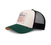 Djinns Food Cap Trucker - Gorra de béisbol ajustable, talla única, blanco y verde oscuro, Talla única