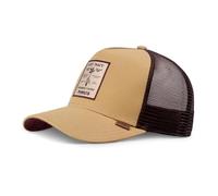 Djinns Gorra de Camionero Cierre Ajustable Cacahuete Sombrero Malla Verano Nuez marrón Beige