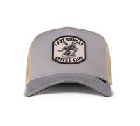 DJINNS Gorra 'HFT Coffee Club' gris claro / negro 55-60 gris claro / negro