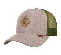 Djinns Gorra HFT Colour Melange Mujer/Hombre - de Malla Beisbol Camionero Snapback, con Visera, Forro Verano/Invierno Primavera Verano Otoño Invierno - Talla única castaño Claro