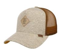 Djinns Gorra HFT Colour Melange Mujer/Hombre - de Malla Beisbol Camionero Snapback, con Visera, Forro Verano/Invierno Primavera Verano Otoño Invierno - Talla única Beige Claro