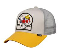 Djinns Gorra HFT DNC New 1.6 de béisbol Baseball (Talla única - Gris-Amarillo)