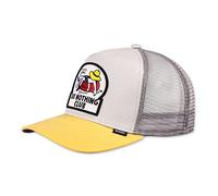 Djinns Gorra HFT DNC New 1.6 de béisbol Baseball (Talla única - Gris-Amarillo)
