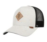 Djinns Gorra HFT Jersey Spots Mujer/Hombre - de Malla Beisbol Camionero Snapback, con Visera, Forro Verano/Invierno Primavera Verano Otoño Invierno - Talla única Blanco Crema